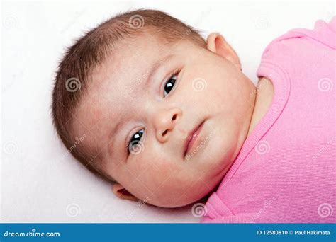 Cute baby face stock photo. Image of infant, face, caucasian - 12580810