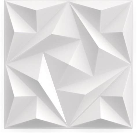 3D Wall Panel, PVC Decorative 3D Wall Panels, White Nepal | Ubuy