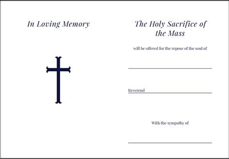 mass cards for deceased australia - Carola Higginbotham