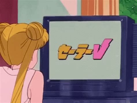 Sailor Moon Watching Tv GIF - SailorMoon WatchingTv Anime - Discover ...