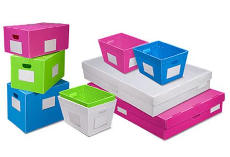 Corrugated Plastic Shipping Boxes-Custom Size, Color, Loading Capacity