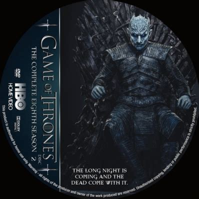 CoverCity - DVD Covers & Labels - Game of Thrones - Season 8; disc 2