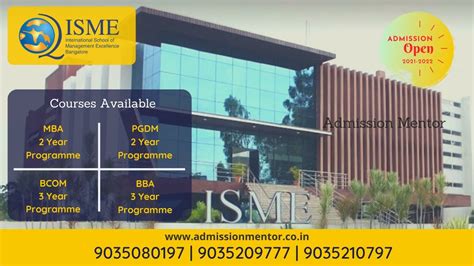 ISME Bangalore - International School of Management Excellence | Campus ...