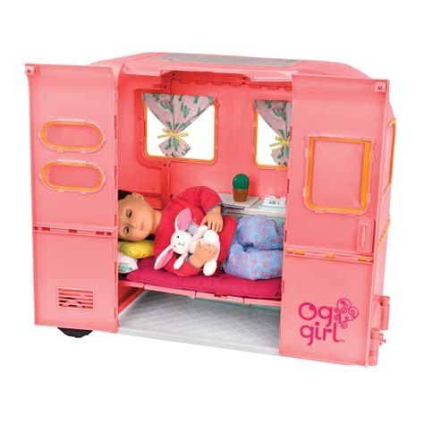 Our Generation, Seeing You Camper Trailer Playset For 18-inch Dolls ...