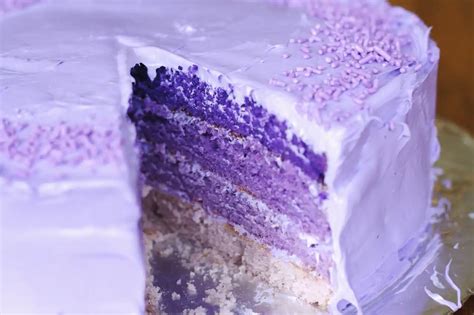 Purple Birthday Cake Recipe - MakeBetterFood.com