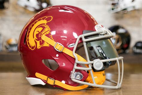 USC Trojans Riddell Speed Authentic Helmet - GG Edition – Green ...