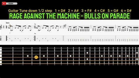 Rage Against the Machine - Bulls on Parade [Guitar Tabs] - YouTube