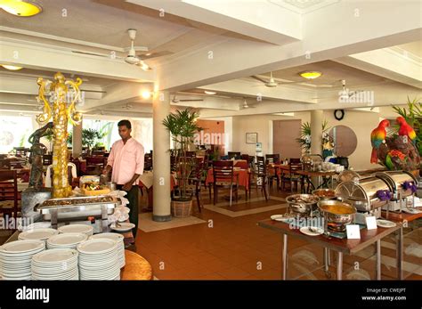 Club Palm Garden Hotel Buffet Restaurant, Beruwela, Sri Lanka Stock ...