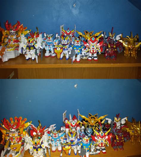 MY SD Gundam force collection by tritie on DeviantArt