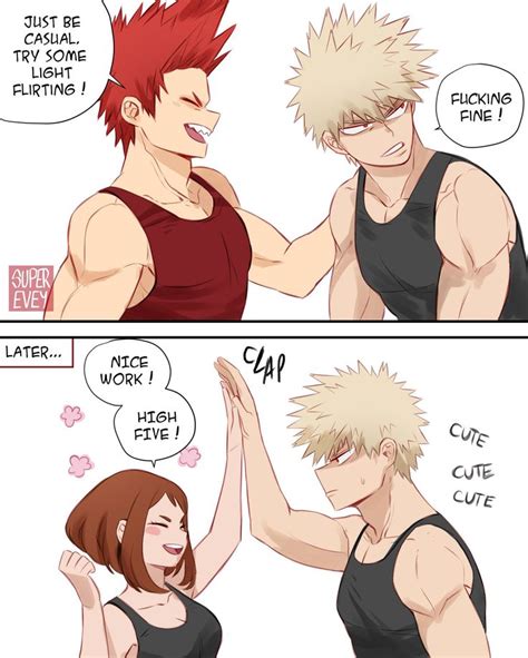 ♡Superevey•💥☆🍵 on Twitter: "Be sublte Bakugo...😂#kacchako Thanks to ...