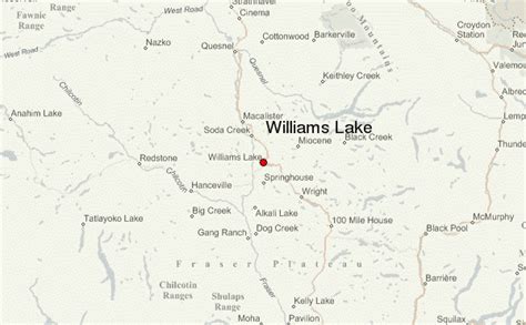 Williams Lake Location Guide