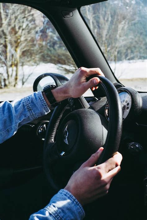 Free stock photo of car, mini cooper, steering wheel