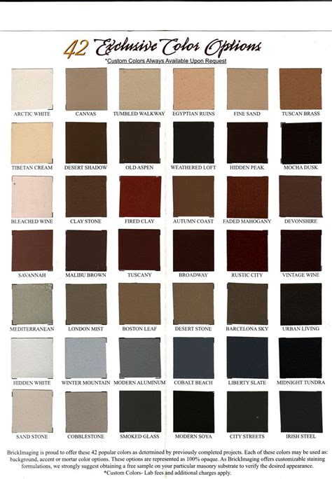 ️Behr Masonry Paint Color Chart Free Download| Goodimg.co