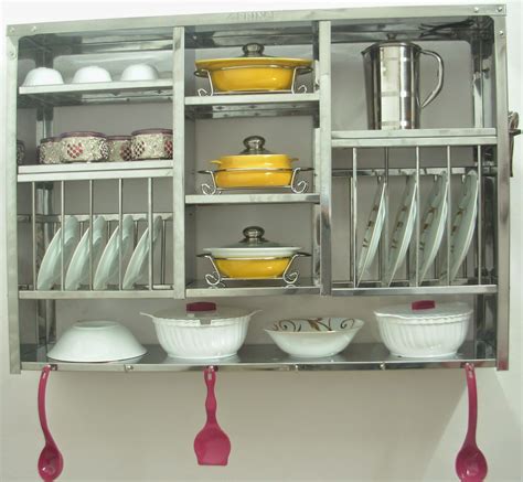 Stainless Steel Kitchen Plate Rack