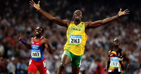 Usain Bolt wins first 100m gold in iconic final | Beijing 2008 Replays