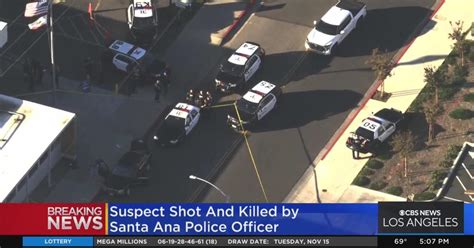 Santa Ana police fatally shoot suspect - CBS Los Angeles