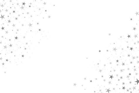 Free Vector | Realistic silver stars background