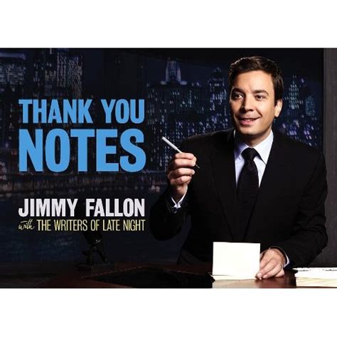 Book Review: Thank You Notes by Jimmy Fallon – Concert Katie