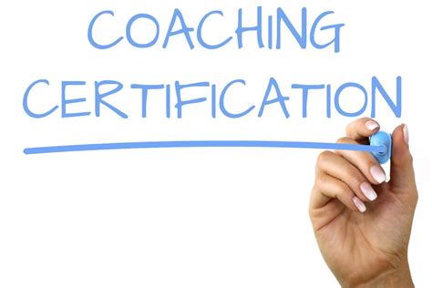 Coaching Certification - Handwriting image