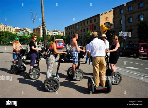 Segway Personal Transporter Dean Kamen, Barcelona, Catalonia, Spain ...