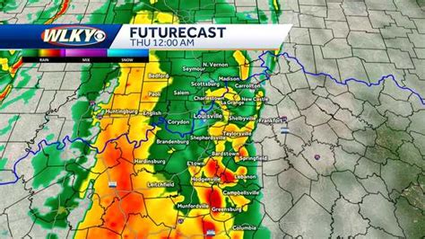 Louisville weather: Chances for strong storms at night