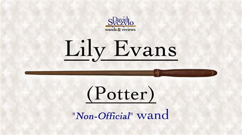 Harry Potter Lily Evans Wand