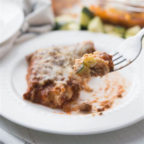 Keto Lasagna Recipe with Zucchini: Healthy & Guilt Free - Kasey Trenum