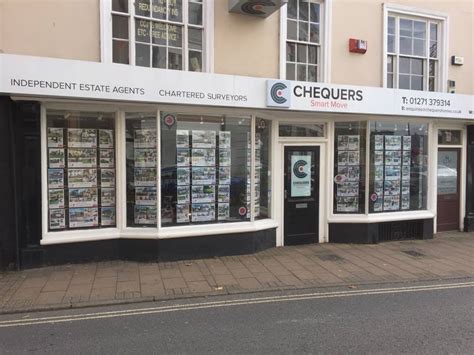 Chequers Estate Agents in 66 Boutport Street, Barnstaple, Devon, EX31 1HG