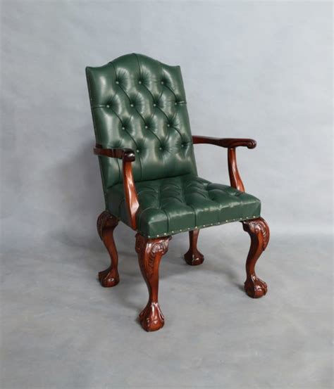 Solid Mahogany Wood Chippendale Chair Antique Reproduction/ Style Pre ...