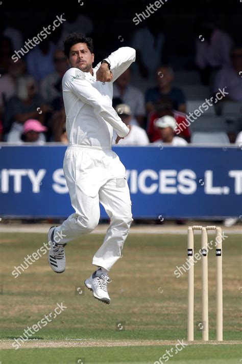 Kuldeep Yadav Bowling Action India During Editorial Stock Photo - Stock ...