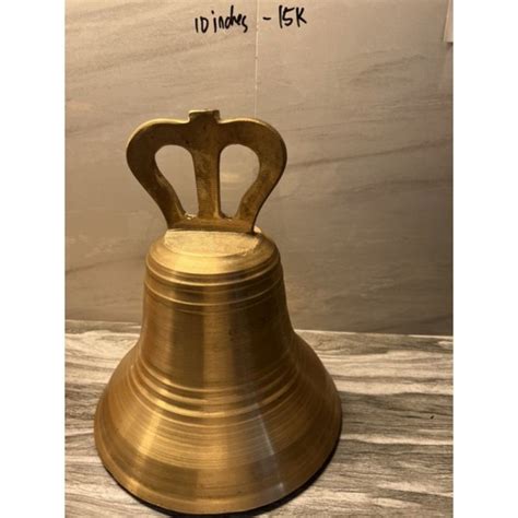 Kampana/ Church Bell - size 10 - 12 - 14 inches (Metal) | Shopee Philippines