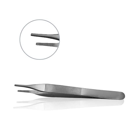 1DF112-1 - Adson Forceps, Dressing, Serrated, 12 cm - Hiplaas - Premium ...