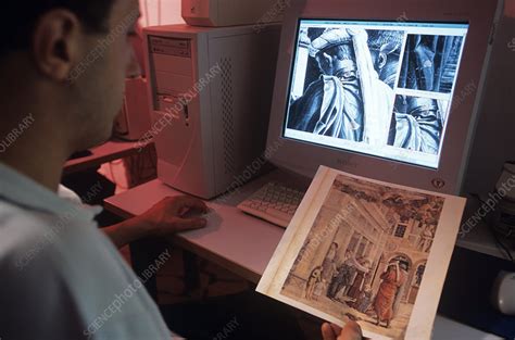 Art restoration - Stock Image - H160/0127 - Science Photo Library