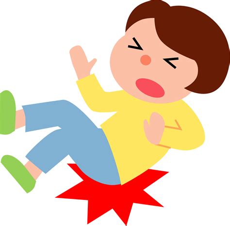 Cartoon Person Falling Down - Slip Clipart - Free Transparent PNG Clipart Images Download, slip ...