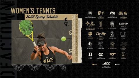 Women’s Tennis Announces 2023 Spring Schedule - VCP Tennis