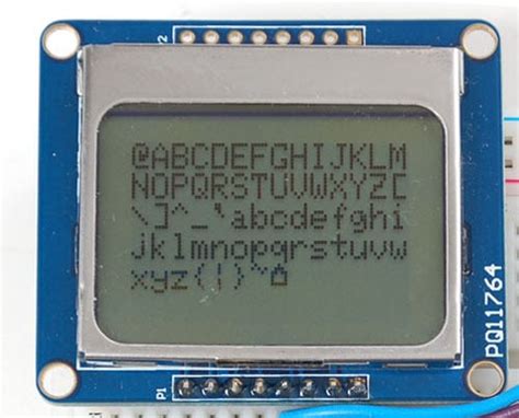 Overview | Nokia 5110/3310 Monochrome LCD | Adafruit Learning System