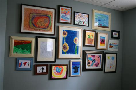 Remodelaholic | Kids Art Gallery Wall