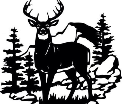 755+ deer buck svg