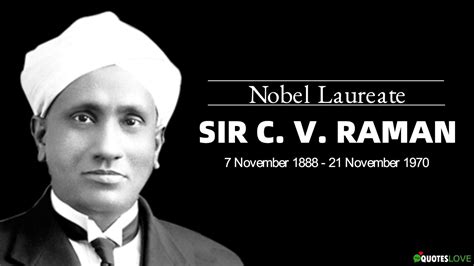 Best 10 C. V. Raman Quotes For National Science Day