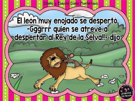 EL LEON Y EL RATON FABULA (4) - Imagenes Educativas