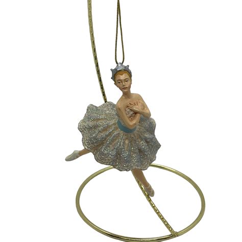 Porcelain Ballerina Ornament