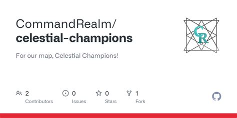 GitHub - CommandRealm/celestial-champions: For our map, Celestial Champions!