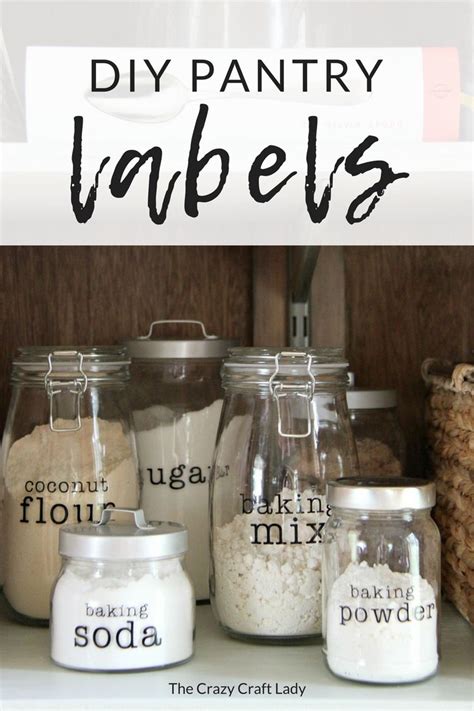 Customize and Create: DIY Pantry Labels using your Cricut | Diy pantry ...