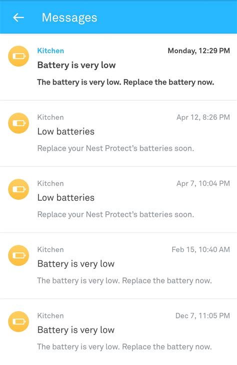 Nest protect Battery kept dying : r/Nest