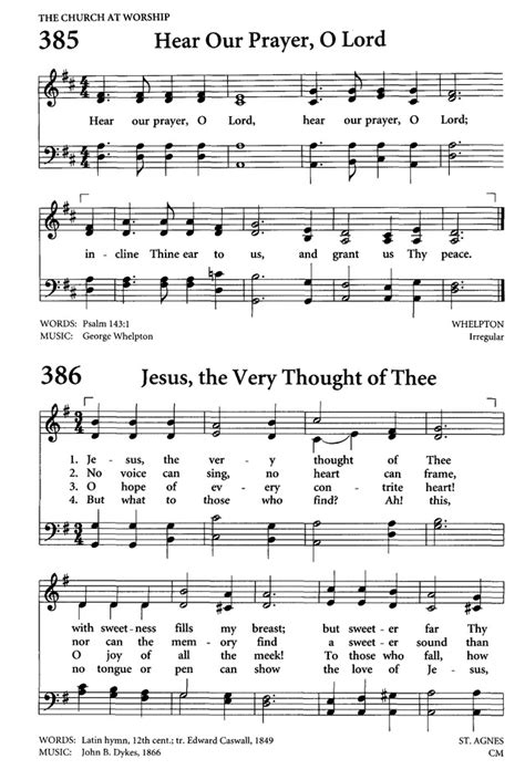 Celebrating Grace Hymnal 385. Hear our prayer, O Lord | Hymnary.org