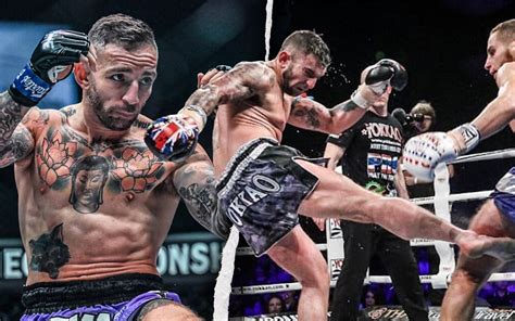 WATCH: Liam Harrison demonstrates how to land the low kick in Muay Thai