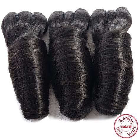 EVET Brazilian Bouncy Spring Curly Hair 1 Bundles Natural Color #1B ...