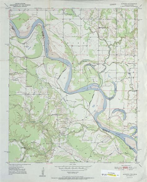 Texas Topographic Maps - Perry-Castañeda Map Collection - Ut Library - Alba Texas Map ...