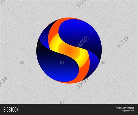 Blue Ball Logo Sample Image & Photo (Free Trial) | Bigstock