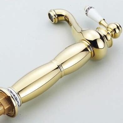 Tivoli Deck Mount Gold Finish Vessel Sink Faucet at FontanaShowers.com ...